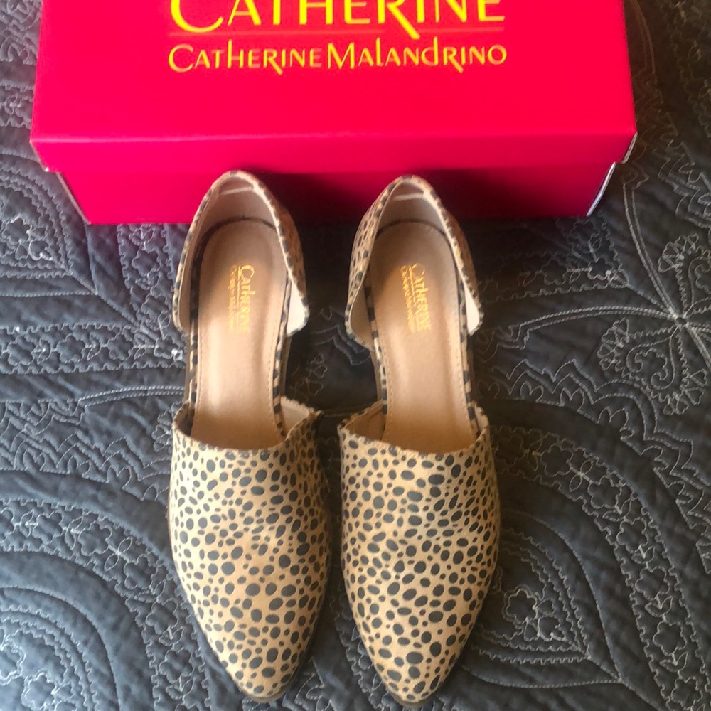 Catherine Malandrino Alaney Spotted Leopard